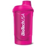 Plaktuvė Biotech Shaker Wave 600 ml-rozine
